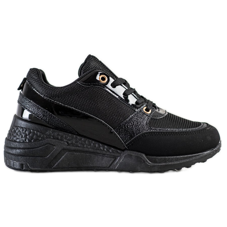 SHELOVET Classic Black Sneakers