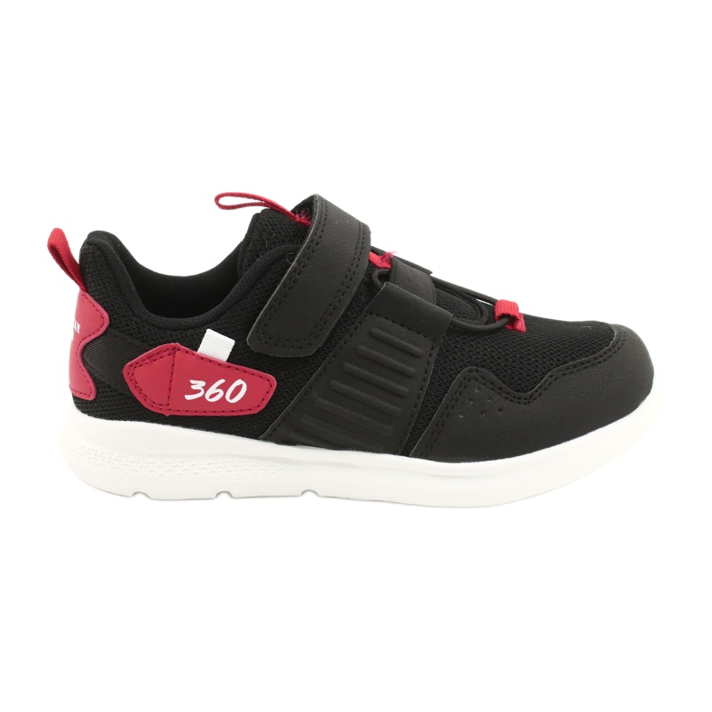 Sports shoes with leather insole American Club AA06 black Sports shoes with leather insole American Club AA06 black