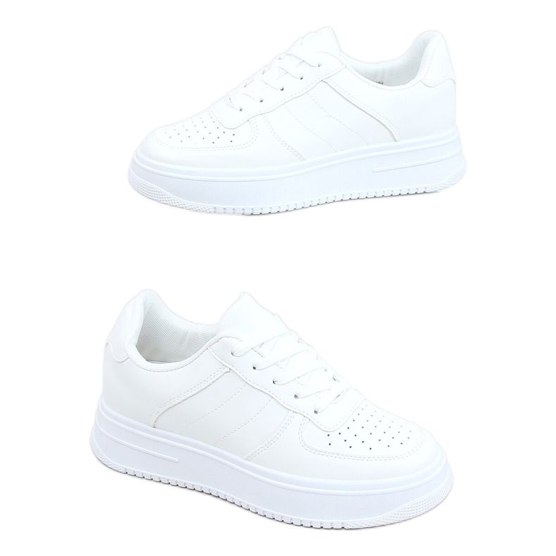 White women's sports shoes G191 White