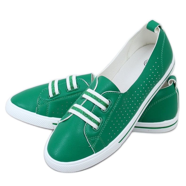 Green women's sneakers 6283 Green Green women's sneakers 6283 Green