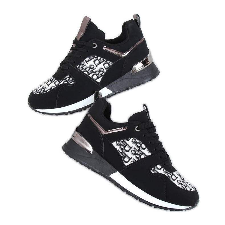 Black AB835 Black sports shoes