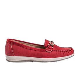 Red shiny Devin loafers Red shiny Devin loafers