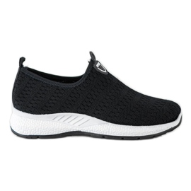 SHELOVET Light Slip-On Sneakers black