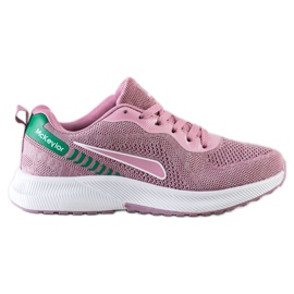 Mckeylor Lace-up Sports Shoes pink green