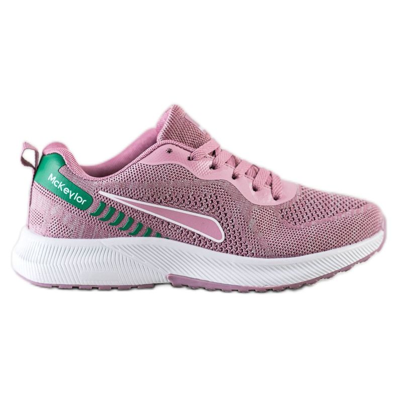 Mckeylor Lace-up Sports Shoes pink green Mckeylor Lace-up Sports Shoes pink green