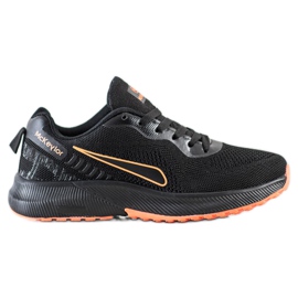 Mckeylor Lace-up Sports Shoes black orange