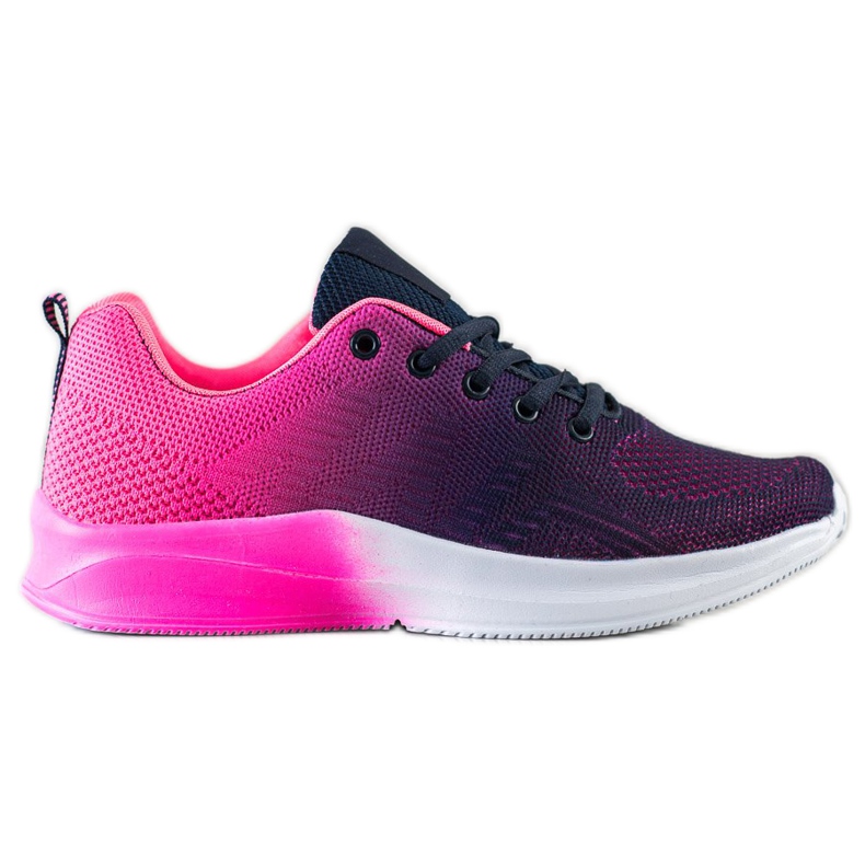 Bona Sneakers With The Ombre Effect violet navy blue pink