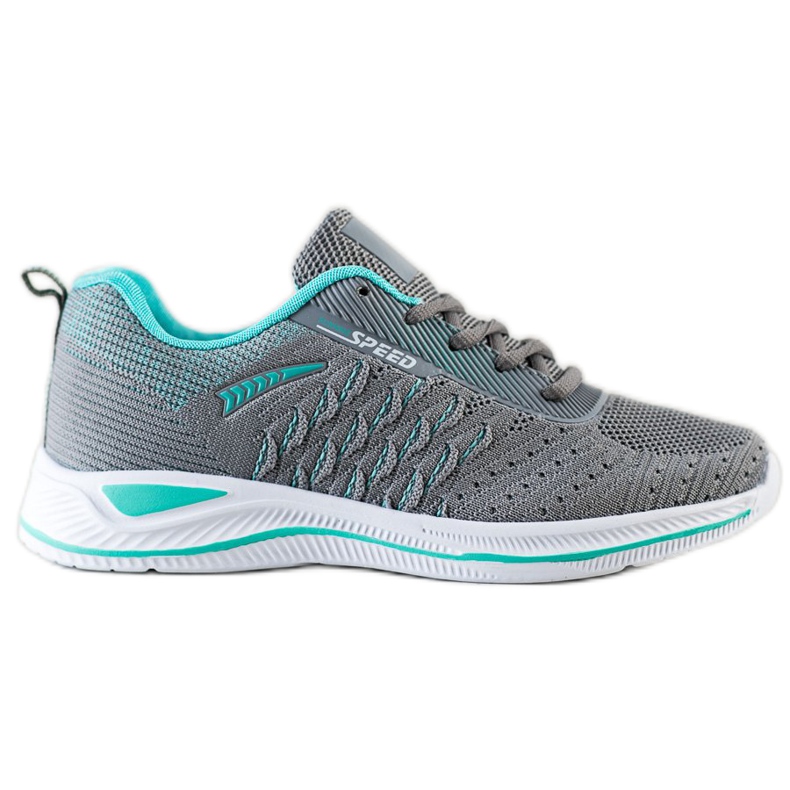 Bona Running Speed ​​Sport Shoes grey green