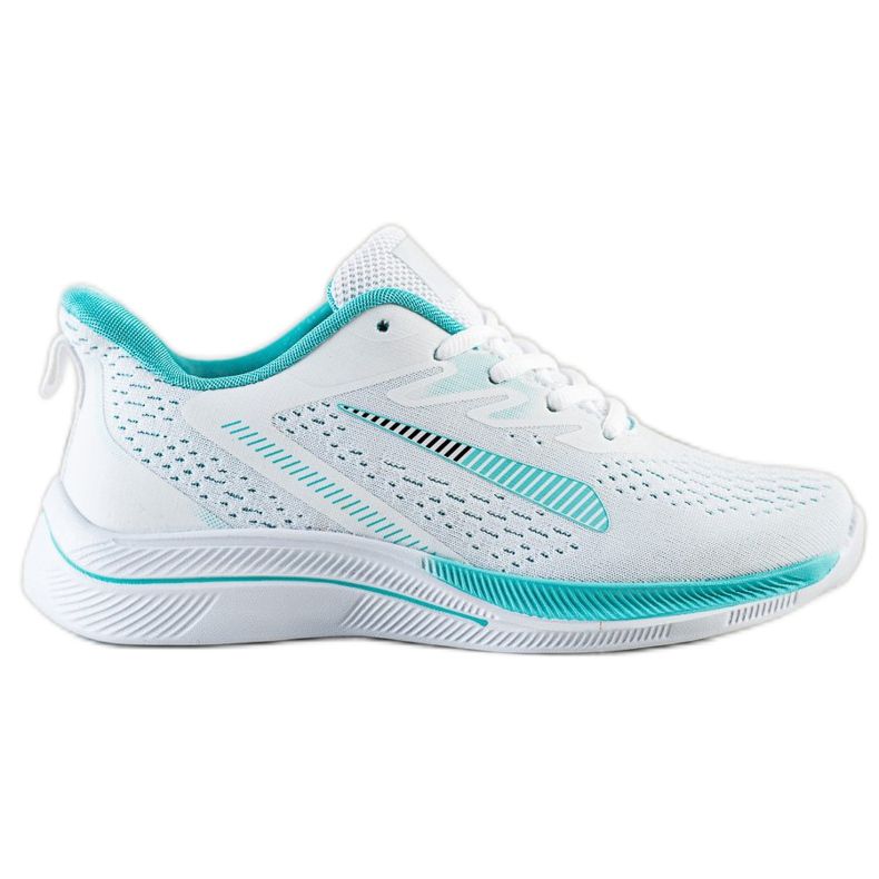 Bona Openwork Sneakers For Vison white green