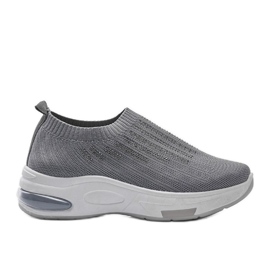 Gray sports sneakers Lolly grey