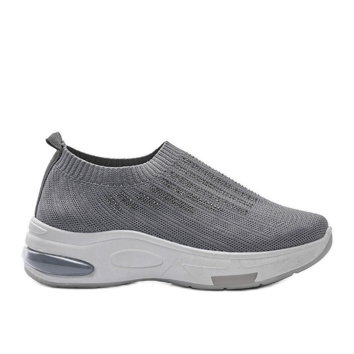 Gray sports sneakers Lolly grey