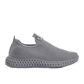 Katy gray slip-on sports shoes grey