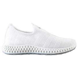 SHELOVET Spring Openwork Slipons white SHELOVET Spring Openwork Slipons white