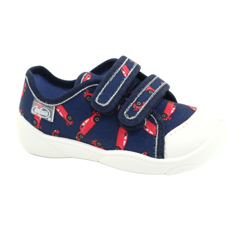 Befado children's shoes 907P133 red navy blue