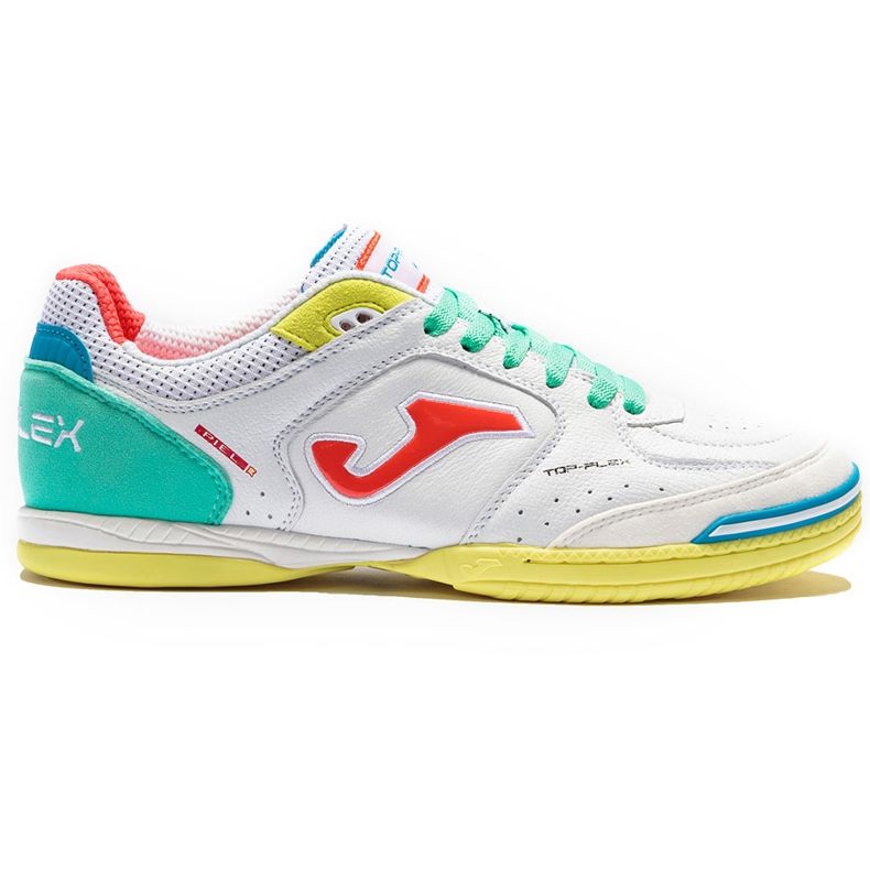 Football boots Joma Top Flex 2132 In sala white and colored