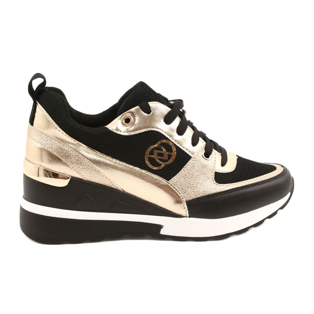 black gold sneakers womens
