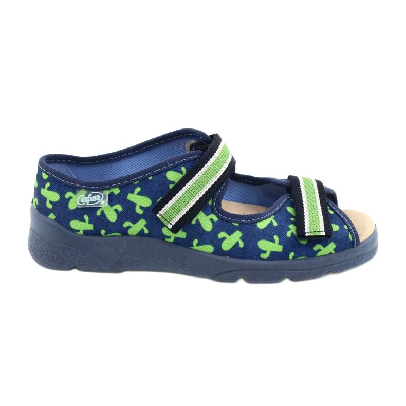 Befado children's shoes 869X147 blue green Befado children's shoes 869X147 blue green