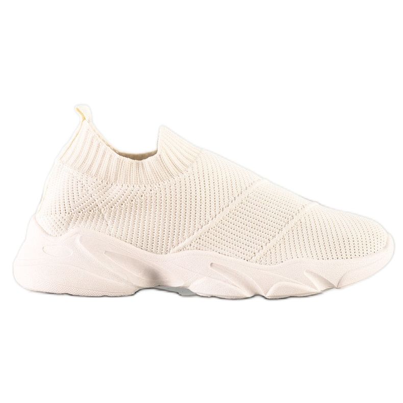 SHELOVET Comfortable Slip-On Shoes beige