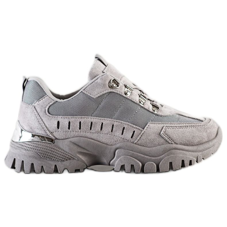 SHELOVET Gray Sneakers grey SHELOVET Gray Sneakers grey