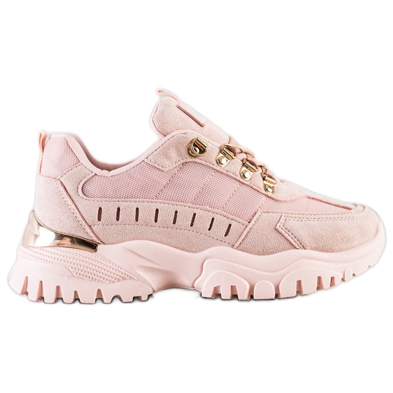 SHELOVET Powder Sneakers pink SHELOVET Powder Sneakers pink