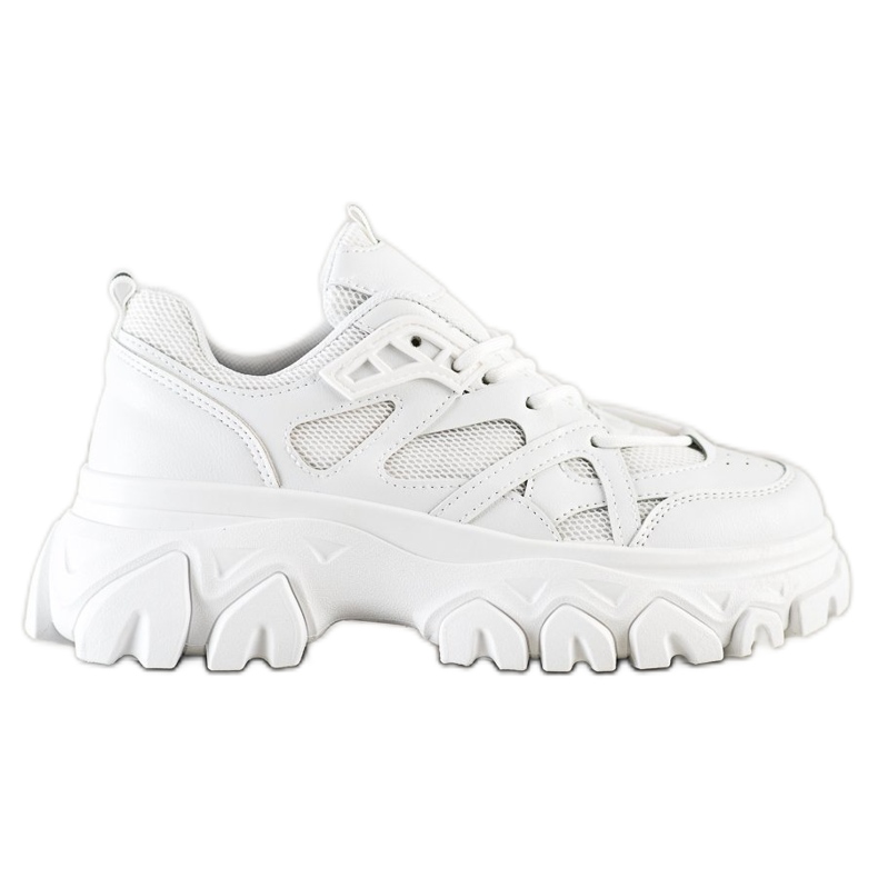 SHELOVET White Fashion Sneakers