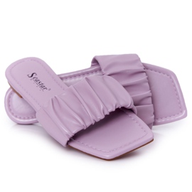 PS1 Women's Classic Purple Slippers Looking Good