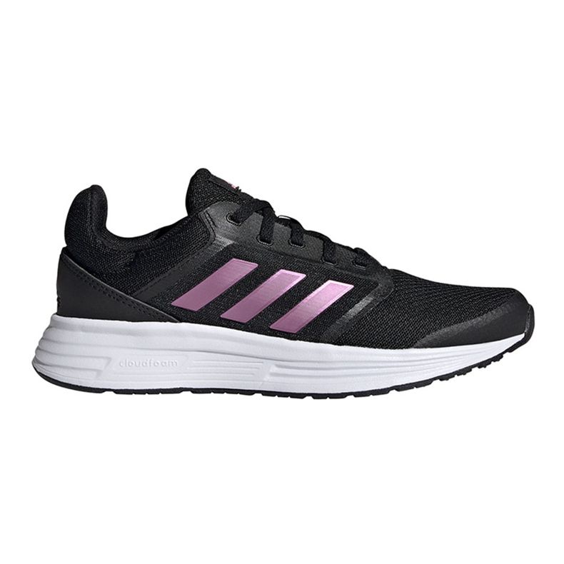 Adidas Galaxy 5 women's running shoes black and pink FY6743