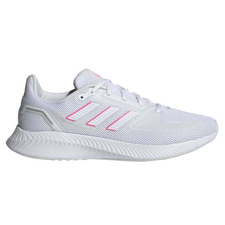 Adidas Runfalcon 2.0 women's shoes white and pink FY9623