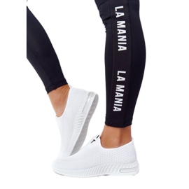 PS1 Women's Sport Shoes Slip-on White Be Stretchy