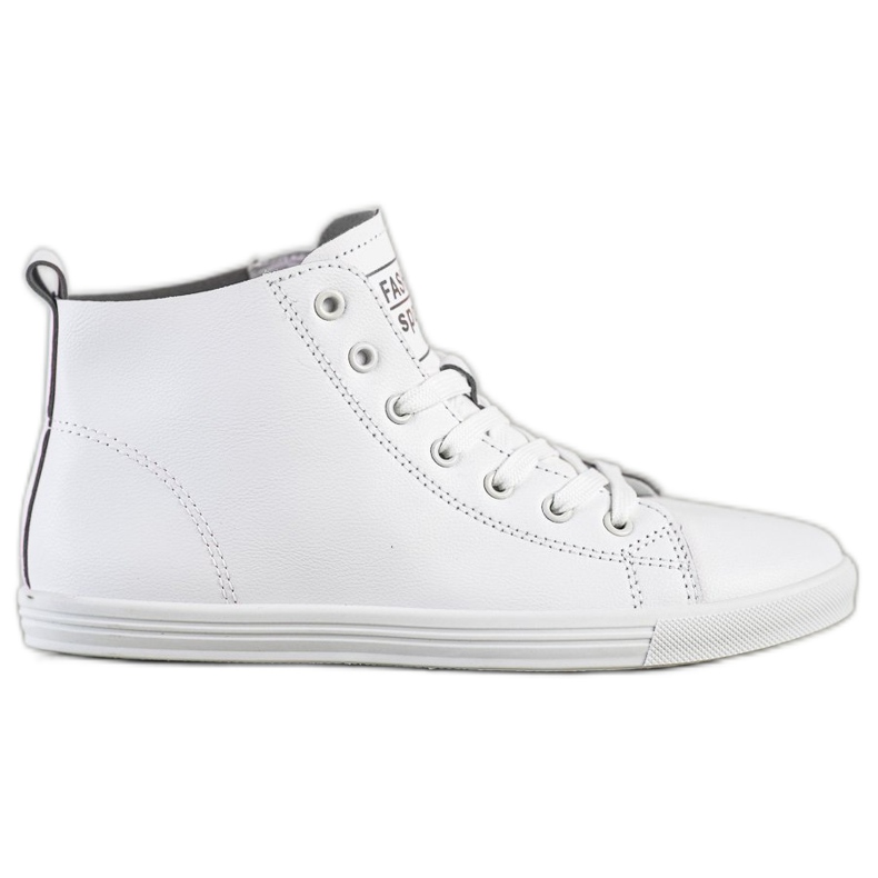 Ideal Shoes High Fashion Sports Shoes Sneakers white Ideal Shoes High Fashion Sports Shoes Sneakers white