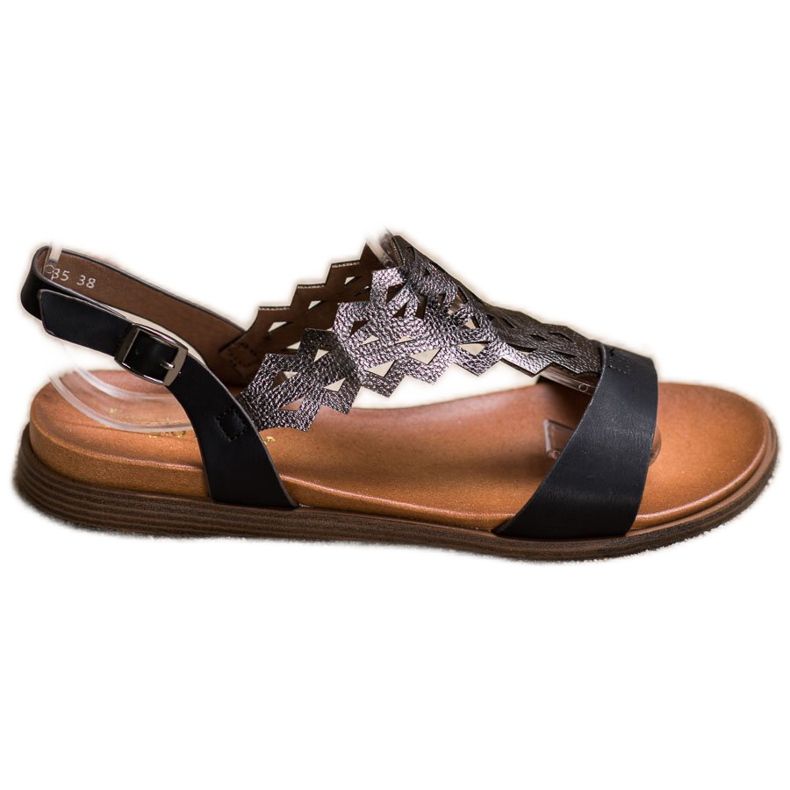 Fashionable Sergio Leone sandals black Fashionable Sergio Leone sandals black