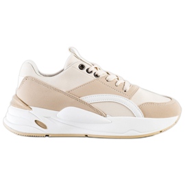 SHELOVET Sport shoes Bl213be beige brown SHELOVET Sport shoes Bl213be beige brown