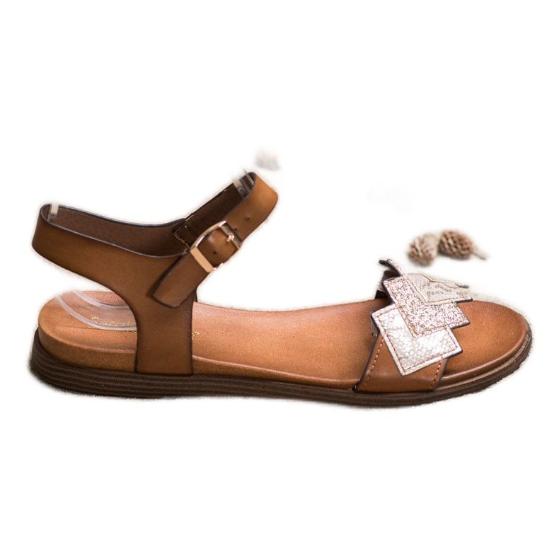Stylish Sergio Leone sandals brown