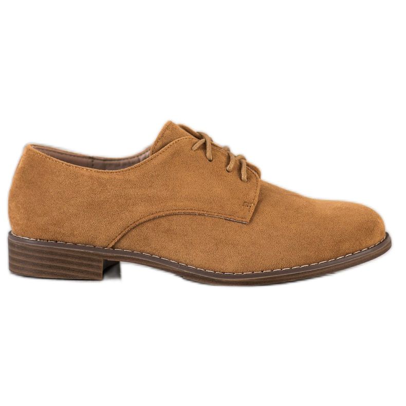 Seastar Lace-up shoes made of suede brown