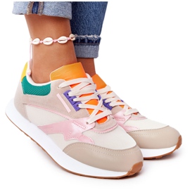 PS1 Women's Sport Shoes Sneakers Beige After Hours multicolored