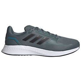 Gray Adidas Runfalcon 2.0 men's shoes FZ2801 grey