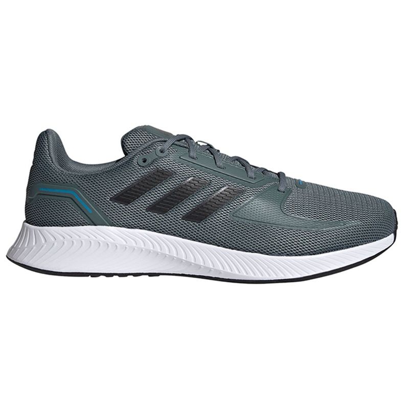 Gray Adidas Runfalcon 2.0 men's shoes FZ2801 grey
