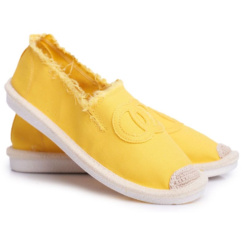 PS1 Yellow Flaure Women's Espadrilles