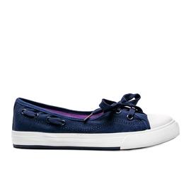 Alana women's navy blue half-sneakers