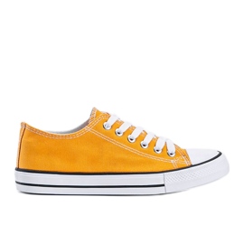 Destini yellow low classic sneakers Destini yellow low classic sneakers
