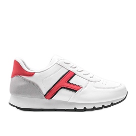 White, casual women's sports shoes Lizabeth