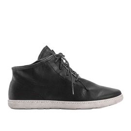 Black Keira casual women's boots