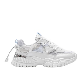 Cristal white sports sneakers