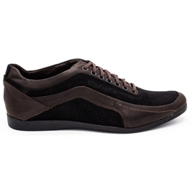 Polbut Casual men's shoes 2101P brown