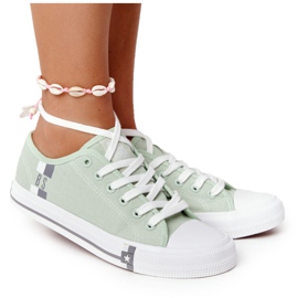 Classic Women's Sneakers Big Star HH274112 Green Classic Women's Sneakers Big Star HH274112 Green