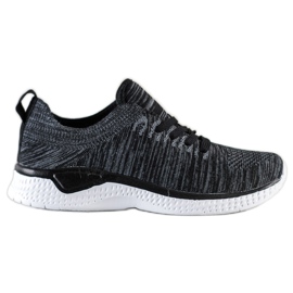 SHELOVET Lace-up Sports Shoes black