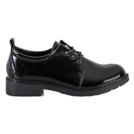S. BARSKI Black lacquered shoes S. BARSKI Black lacquered shoes