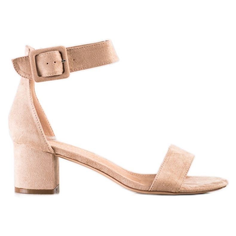 S. BARSKI Sandals on the post of S.BARSKI beige
