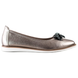 Sergio Leone fringed ballerinas brown multicolored Sergio Leone fringed ballerinas brown multicolored