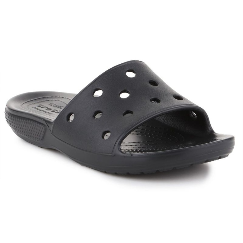 Crocs Classic Slide Black 206121-001 flip-flops Crocs Classic Slide Black 206121-001 flip-flops